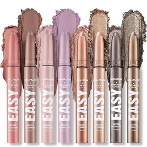 8 pieces Eyeshadow stick set creamy sets to matte